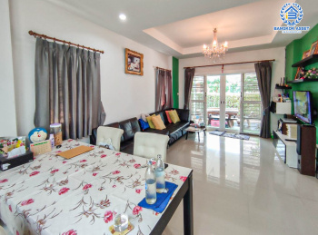 *****บ้านเดี่ยวมือสองนนทบุรี ม.คุณาภัทร5 บ้านกล้วย-ไทรน้อย หลังใหญ่พร้อมอยู่ เนื้อที่ 52.6 ตร.ว. ฟังก์ชันจัดเต็ม 3 ห้องนอน 2 ห้องน้ำ จอดรถได้ 2 คัน บนทำเลของความสะดวกสบาย ที่ใกล้เซ็นทรัลเวสต์เกต, จุดขึ้นทางด่วน "กาญจนาภิเษก" และรถไฟฟ้าสายสีม่วง "สถานีคลองบางไผ่"